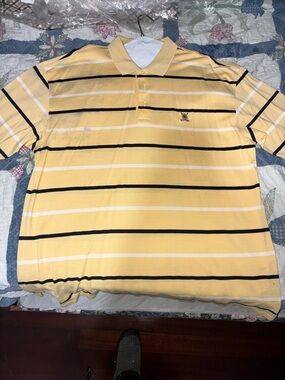 Polo by Ralph Lauren Yellow Striped Polo Shirt